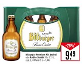 Aktuelles Premium Pils Stubbi oder Radler Stubbi Angebot bei Marktkauf in Heidenheim (Brenz) ab 9,49 €