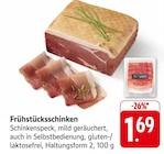 EDEKA Waldalgesheim - Frühstücksschinken Angebot im Prospekt Frühstücksschinken bei EDEKA im Waldalgesheim Prospekt für 1,69 €