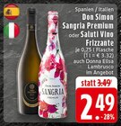 Sangria Premium im Angebot bei EDEKA in Osnabrück Sangria Premium Angebote von Don Simon bei EDEKA Osnabrück für 2,49 €