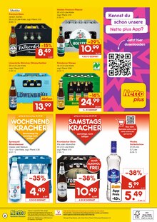 Vodka im Netto Marken-Discount Prospekt "DER ORT, AN DEM DU IMMER AUSGEZEICHNETE PREISE FINDEST." mit 2 Seiten (Potsdam)