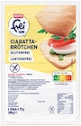 Ciabatta-Brötchen im Angebot bei REWE in Greifswald Ciabatta-Brötchen Angebote von REWE frei von bei REWE Greifswald für 2,29 €
