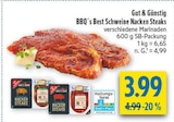 Aktuelles BBQ's Best Schweine Nacken Steaks Angebot bei diska in Erfurt ab 3,99 €