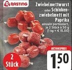 EDEKA Wadersloh - Zwiebelmettwurst Angebot im Prospekt Zwiebelmettwurst bei EDEKA im Wadersloh Prospekt für 1,50 €