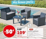 Hyper U Sucé-sur-Erdre - Promo Salon de jardin Marie Promo Salon de jardin Marie à 109,00 € dans le catalogue Hyper U à Sucé-sur-Erdre