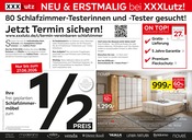 Aktueller XXXLutz Möbelhäuser Prospekt mit Boxspringbett, "NEU & ERSTMALIG bei XXXLutz!", Seite 1