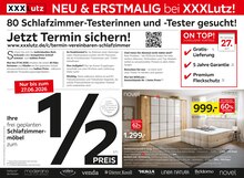 Bett im aktuellen XXXLutz Möbelhäuser Prospekt (Braunschweig) Bett im XXXLutz Möbelhäuser Prospekt "NEU & ERSTMALIG bei XXXLutz!" mit 32 Seiten (Braunschweig)