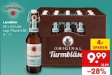 Landbier im Angebot bei Netto Marken-Discount in Frankenthal Landbier Angebote von Turnbläser bei Netto Marken-Discount Frankenthal für 9,99 €