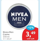 Men Creme Angebote von Nivea bei budni Stade für 3,49 €
