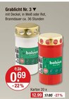 Grablicht Nr. 3 im Angebot bei V-Markt in Kaufbeuren Grablicht Nr. 3 Angebote von Bolsius bei V-Markt Kaufbeuren für 0,69 €