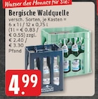 Bergische Waldquelle Angebote bei E center Wuppertal für 4,99 €