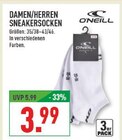 Damen/Herren Sneakersocken Angebote von O'Neill bei Marktkauf Wesel für 3,99 €