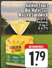 Bio Hafer oder Weizen Sandwich Angebote von Golden Toast bei E center Nettetal für 1,79 €