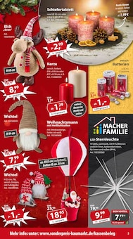 Weihnachtsdeko im Sonderpreis Baumarkt Prospekt "… da wo die Schraube wohnt!" mit 23 Seiten (Göttingen)