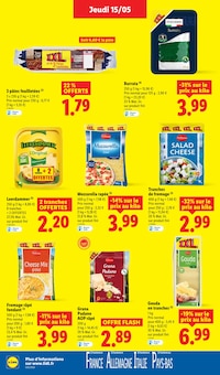 Promotion Gouda dans le prospectus Lidl, valable du 15/05/2025 au 21/05/2025 Promo Gouda dans le catalogue Lidl du moment à la page 18