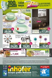 Möbel Inhofer Gartendeko im Prospekt 