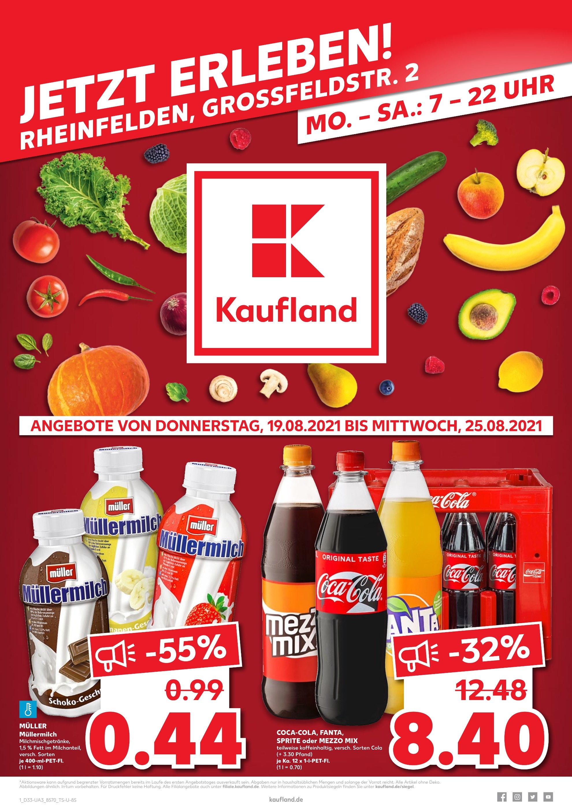 Kaufland Filialen in Rheinfelden Öffnungszeiten und Adressen