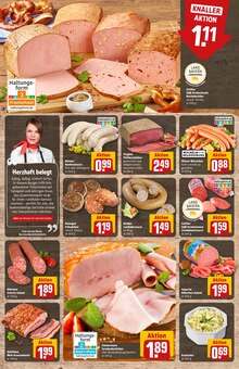 Bratwurst im REWE Prospekt "Dein Markt" mit 32 Seiten (Regensburg)