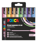 Set 8 marqueurs pointe conique fine - couleurs pastel - Posca - JouéClub à Joué-lès-Tours Set 8 marqueurs pointe conique fine - couleurs pastel - Posca en promo chez JouéClub Joué-lès-Tours à 29,99 €