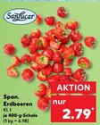 Span. Erdbeeren Angebote von SanLucar bei Kaufland Dessau-Roßlau für 2,79 €