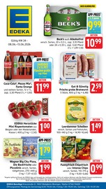 Pizza im EDEKA Prospekt in Bietigheim-Bissingen Aktueller EDEKA Prospekt mit Pizza, "Aktuelle Angebote", Seite 1