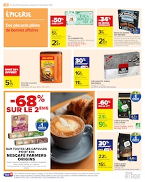 Prix et réduction Café Arabica dans le prospectus Carrefour Market en cours Offre Café Arabica dans le catalogue Carrefour Market du moment à la page 32