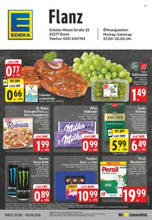 EDEKA Prospekt der Woche "Aktuelle Angebote" Seite 1, 03.08.2026 bis 08.08.2026 für Essen Aktueller EDEKA Prospekt "Aktuelle Angebote" Seite 1 von 24 Seiten für Essen