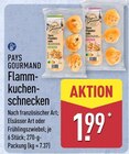 Flammkuchenschnecken Nach französischer Art Angebote von Pays Gourmand bei ALDI Nord Potsdam für 1,99 €