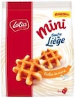 Mini gaufre de liège - LOTUS dans le catalogue Hmarket