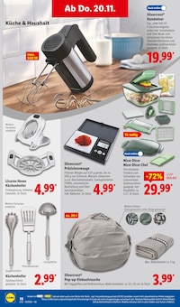 Küchenhelfer Angebot im aktuellen Lidl Prospekt auf Seite 44