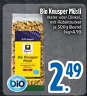 Bio Knusper Müsli Hafer Angebote bei EDEKA Ravensburg für 2,49 €