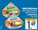 Edelcreme Kräuter von Adler im aktuellen EDEKA Prospekt für 1,49 €