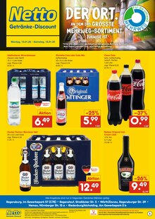 Netto Marken-Discount Pfatter Prospekt "DER ORT, AN DEM DU IMMER AUSGEZEICHNETE PREISE FINDEST." mit 2 Seiten