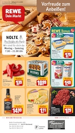 REWE Prospekt für Dortmund mit 30 Seiten REWE Prospekt "Dein Markt" für Dortmund, 30 Seiten, 17.11.2025 - 22.11.2025