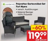Aktuelles Polyrattan Gartenmöbel-Set Fort Myers Angebot bei Netto Marken-Discount in Siegen (Universitätsstadt) ab 119,99 €