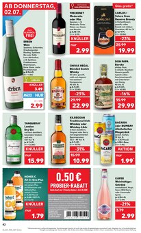 Gin im Kaufland Prospekt "Hier bin ich richtig" mit 75 Seiten (Magdeburg)