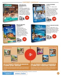 Offre Wonderbox dans le catalogue E.Leclerc du moment à la page 21