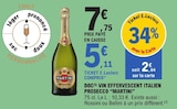 Vin Effervescent Italien Prosecco DOC - MARTINI - E.Leclerc à Nevers Vin Effervescent Italien Prosecco DOC - MARTINI en promo chez E.Leclerc Nevers à 5,11 €