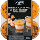 Mises en bouche noix de Saint-Jacques Carottes & pommes - Deluxe en promo chez Lidl Toulouse à 3,99 €