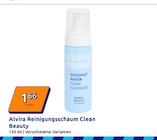 Reinigungsschaum Clean Beauty von Alvira im aktuellen Action Prospekt für 1,66 €