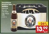 Premium Hefe Weißbier Angebote von Franziskaner bei Netto Marken-Discount Ratingen für 13,99 €