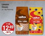 Crema e Aroma oder Caffe Crema Angebote von Lavazza bei V-Markt Regensburg für 12,49 €