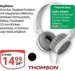 Kopfhörer Angebote von Thomson bei GLOBUS Hof für 9,99 €