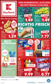 Kaufland Supermarkt Prospekt der aktuellen Woche mit 68 Seiten, gültig von 26.03.2026 bis 01.04.2026, in Holm und Umgebung Aktueller Kaufland Supermarkt Prospekt in Holm und Umgebung, "Aktuelle Angebote" mit 68 Seiten, 26.03.2026 - 01.04.2026