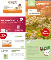 LINDA Premiumapotheke Apotheken Prospekt der aktuellen Woche mit 3 Seiten, gültig von 01.09.2025 bis 30.09.2025, in Allersberg und Umgebung Aktueller LINDA Premiumapotheke Apotheken Prospekt in Allersberg und Umgebung, "Aktuelle Angebote" mit 3 Seiten, 01.09.2025 - 30.09.2025
