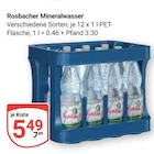 Mineralwasser im Angebot bei GLOBUS in Mannheim Mineralwasser Angebote von Rosbacher bei GLOBUS Mannheim für 5,49 €