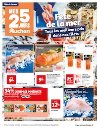 Offre Saumon Fumé dans le catalogue Auchan Hypermarché du moment à la page 8