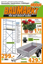 Globus-Baumarkt Prospekt für St. Ingbert mit 21 Seiten Globus-Baumarkt Prospekt für St. Ingbert: "WER BAUT BRAUCHT GLOBUS", 21 Seiten, 02.06.2020 - 06.06.2020