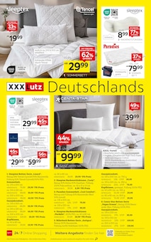 Bettdecke im XXXLutz Prospekt "Deutschlands größter SSV" mit 13 Seiten (Köln)