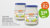 Schrozberger Milchbauern Bio-Schmand von demeter im aktuellen tegut Prospekt für 1,69 €