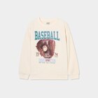 Sweat oversize coton majoritaire ivoire garçon dans le catalogue La Halle